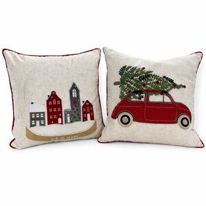 Twig & Twine Holiday Throw Pillows